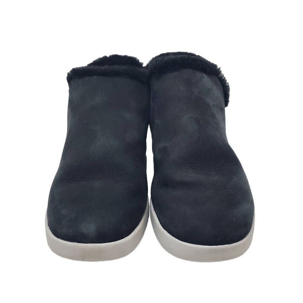 OluKai Women's 20427-OXDW Black Shearling Lining Malua Hulu Slip On Boots 7 - Picture 3 of 6